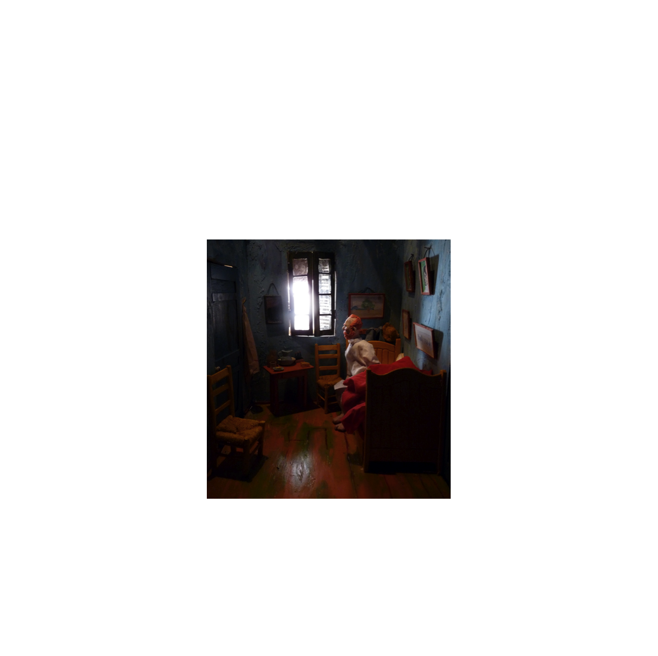  ‘Vincent, 
a Few Moments with                                                                                                       the Artist’
    A Claymation stop-motion animation of a morning in                                 the company of Vincent van Gogh in Arles.

￼

http://www.youtube.com/watch?v=m59MJexrgLs